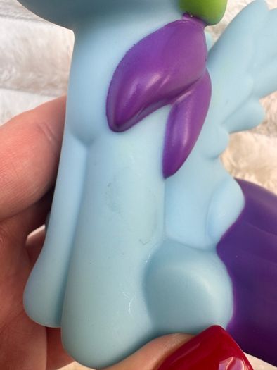 My Little Pony Rainbow Dash Night Light Colour Changing Hasbro approx. 12.5 cm. Used Please see photos