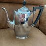 Antique silver plated 4 piece tea and coffee set Image 3