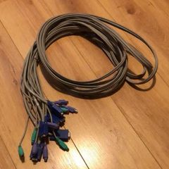 Compaq 147095-001 Kvm Cable VGA PS/2  12 Ft