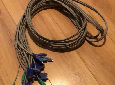 Compaq 147095-001 Kvm Cable VGA PS/2  12 Ft