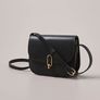 Black saddle crossbody bag Image 7