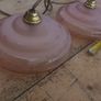Set 3 Art Deco Glass Ceiling Lights Image 2