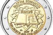 Belgium 2 Euro Commemorative Coin 2007 - Treaty of Rome. Uncirculated.
