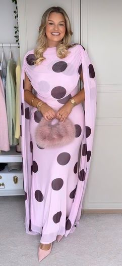 asos polka dot dress