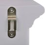 Wooden Kitchen Wall Cabinet with Glass Door White Image 6