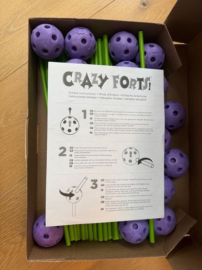 Crazy forts (with lights)