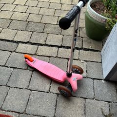 girls mini micro scooter and balance bike