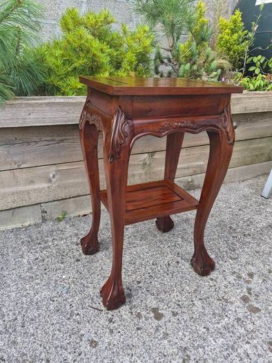 mahogany occasional table