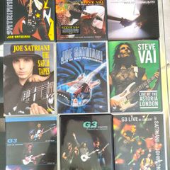 Joe Satriani and Steve Vai DVDs