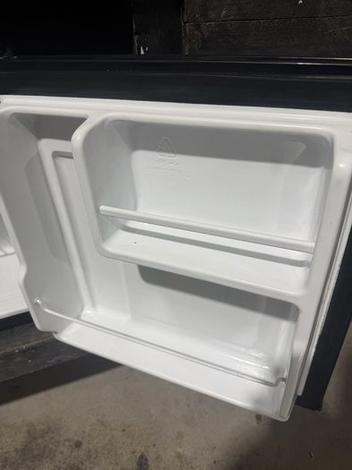 work bench + mini fridge