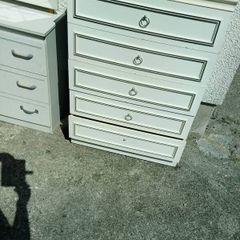 two set of drawers
