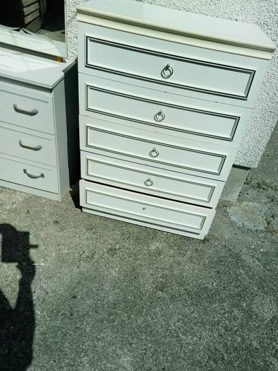 two set of drawers