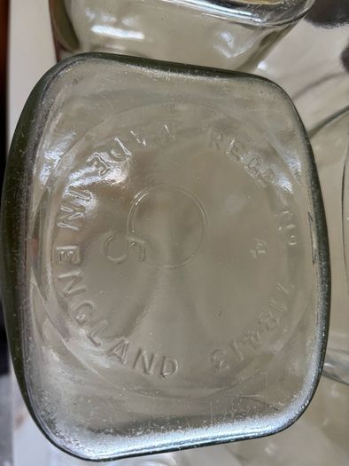 Vintage Glass Sweet Jars