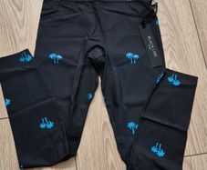Black/Azure Leggings size M