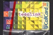 1997 Ireland 10 unit Teenlink Bank Account with Allied Irish Banks (AIB) (Schlumberger SC7) Call Card Mint in Packaging. Telecom Eireann card number 1199