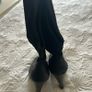 Allsaints Black Calf High Boots EU 40 Image 2