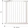 Stair Gate Maxi Secure Toddler & Baby Gate 76-82cm extends up to 117cm with separately sold extensions | Pressure Fit Baby Safety & Dog Gate for Doorways | No-Screw Install Child Gate, White Image 3