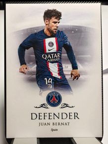 2022-23 Futera Paris Saint-Germain #PSG08  Juan Bernat Spain Blue 03/05