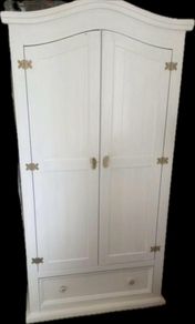 Solid wood wardrobe