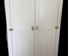 Solid wood wardrobe