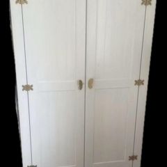 Solid wood wardrobe
