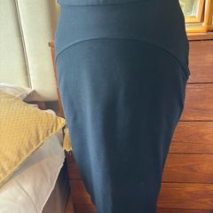 Diane von Furstenberg Black Pencil Skirt - Size 10