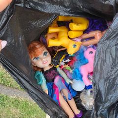 2 bags of mixed toys