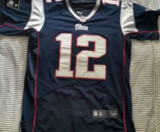 NFL Patroits Brady 12 Nike Shirt