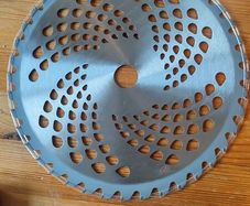 knife for gas trimmer