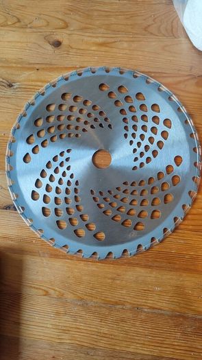 knife for gas trimmer