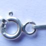 Vintage Sterling Silver 925 Cross Necklace / 1990s length 16" - 3,9g Image 8