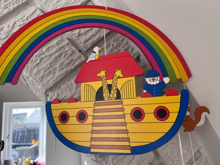 Wooden mobile