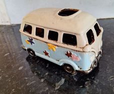 Lovely ceramic VW camper van tealight holder