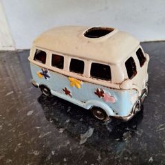 Lovely ceramic VW camper van tealight holder