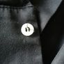 Toteme Designer Black Shirt Size Medium Image 4