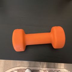Orange Dumbbell Home Gym Weight 3 KG