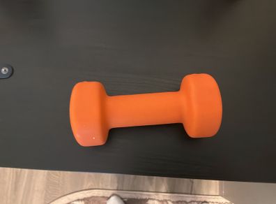 Orange Dumbbell Home Gym Weight 3 KG