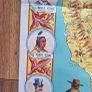 1950s Rare Map Of The Old West Danny Arnold Image 7