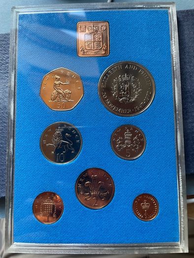 1972 Royal Mint Proof Coin Set