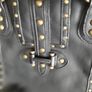new Nine West bag with studs purse and yellow satin lining Image 2