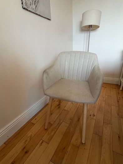 Travertine Dining Table and 6 Chairs