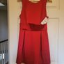 Stunning Red Zara Occasion Dress (New) Image 5