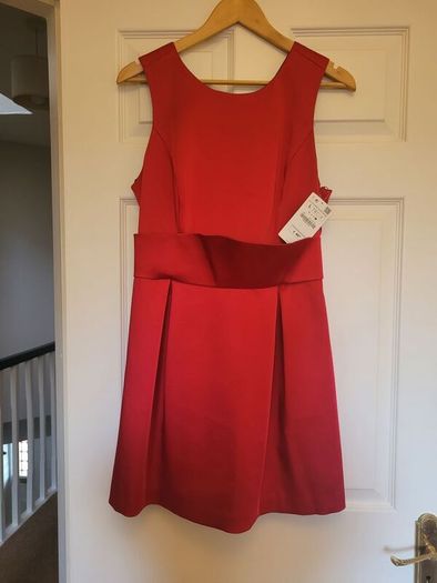 Stunning Red Zara Occasion Dress (New)