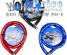 4932 Blue Motorcycle Lock 20x1200mm