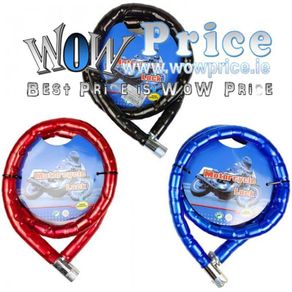 4932 Blue Motorcycle Lock 20x1200mm