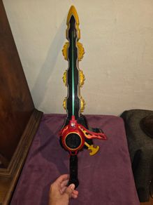 Power Rangers Ninja Steel - Master Blade Chainsaw Sword - Fully working