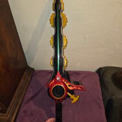 Power Rangers Ninja Steel - Master Blade Chainsaw Sword - Fully working