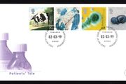 1999 Great Britain Millennium Projects The Travellers Patient's Tale Commemorative Stamps Royal Mail Addressed First Day Cover (FDC).