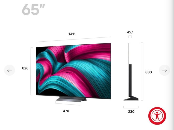 65' LG Oled Smart TV