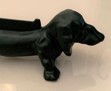 Dachshund Boot Scraper Cast Iron